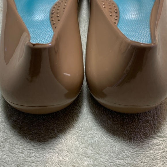Oka B Jelly Flats 10 Nude Tan - Picture 5 of 5